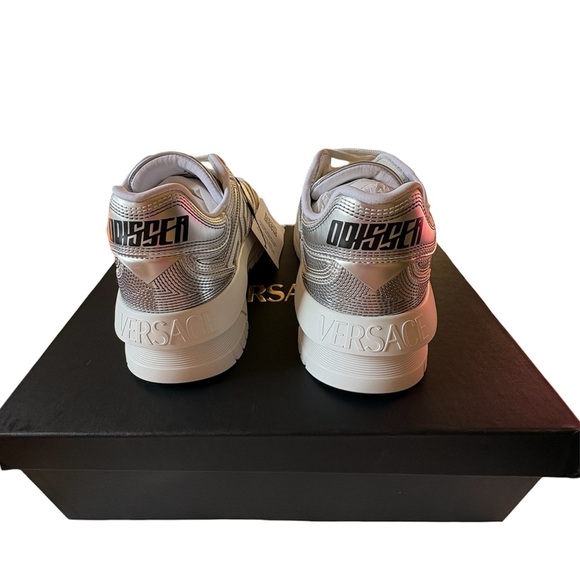 Versace Men\'s Odissea Greca Sneakers NIB 42/9